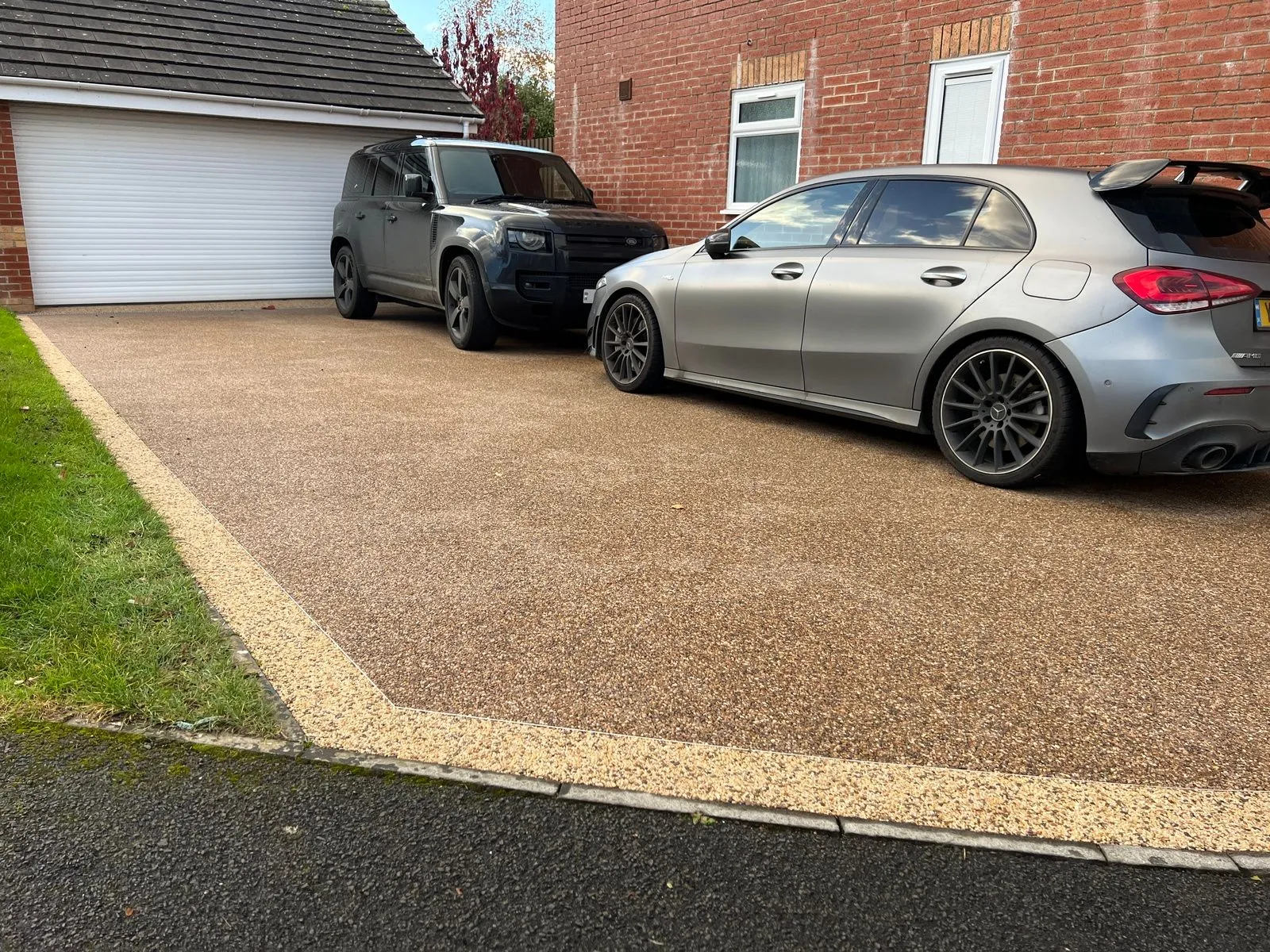 Resin patio and driveway project